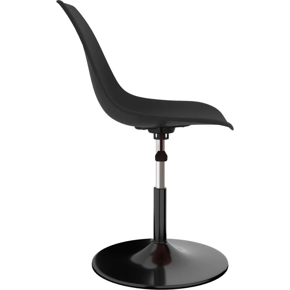 Esszimmerstühle drehbar 2tlg. PP schwarz - 3