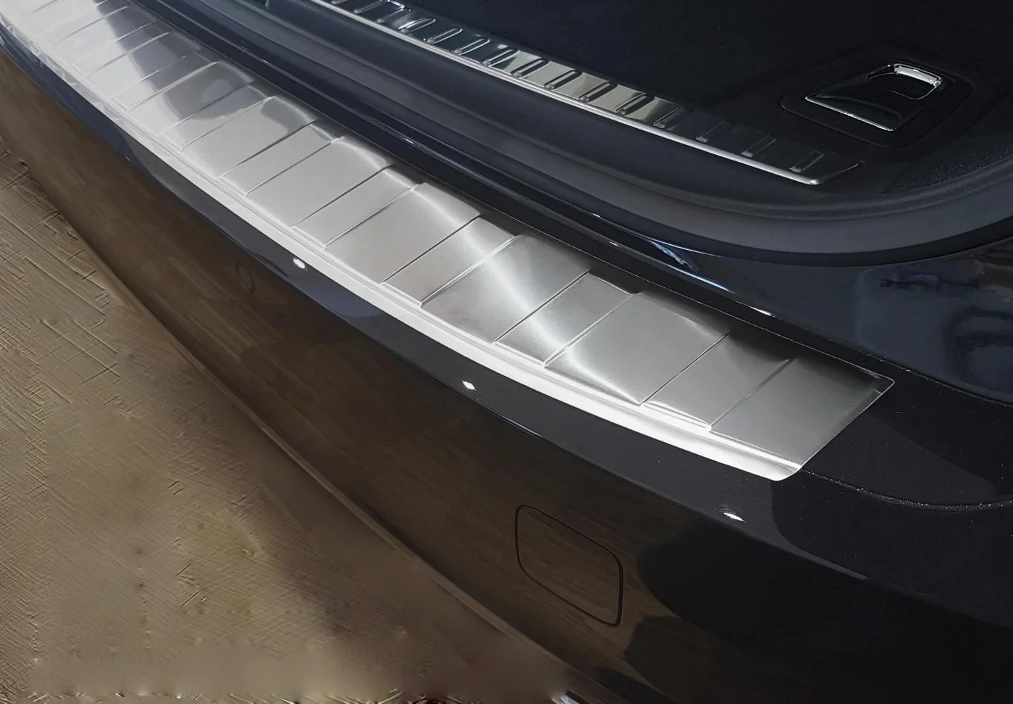 Ladekantenschutz Edelstahl für Volvo V90 Cross Country, Baujahr 2016> - 2