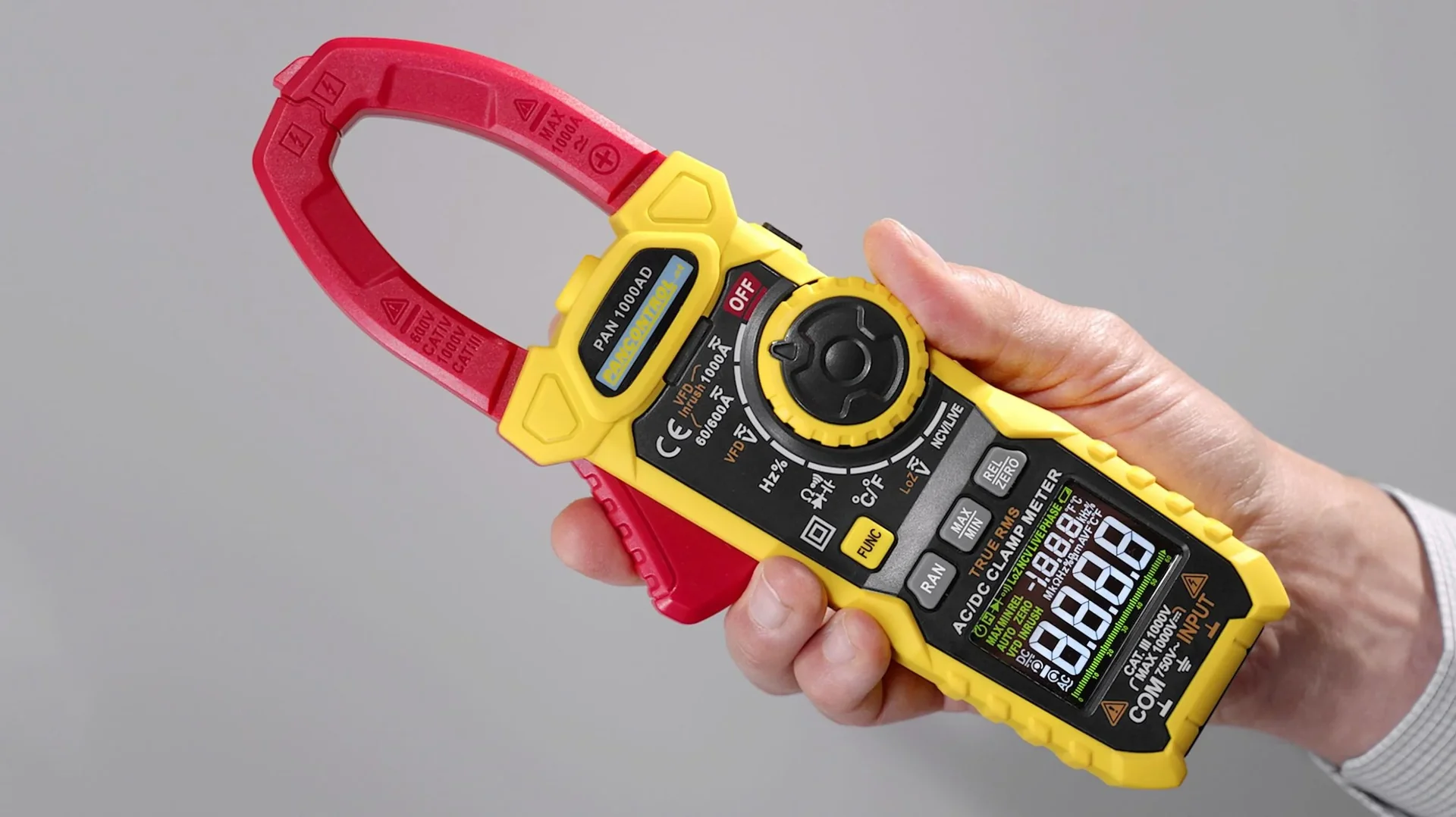 Stromzange 1000A AC/DC True RMS - 1