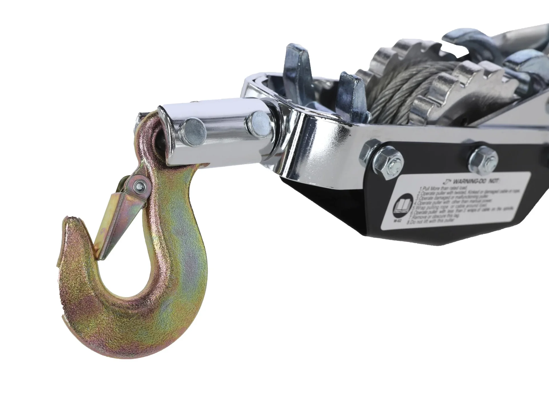 Seilzug mit Ratsche 2 Tonnen - 1