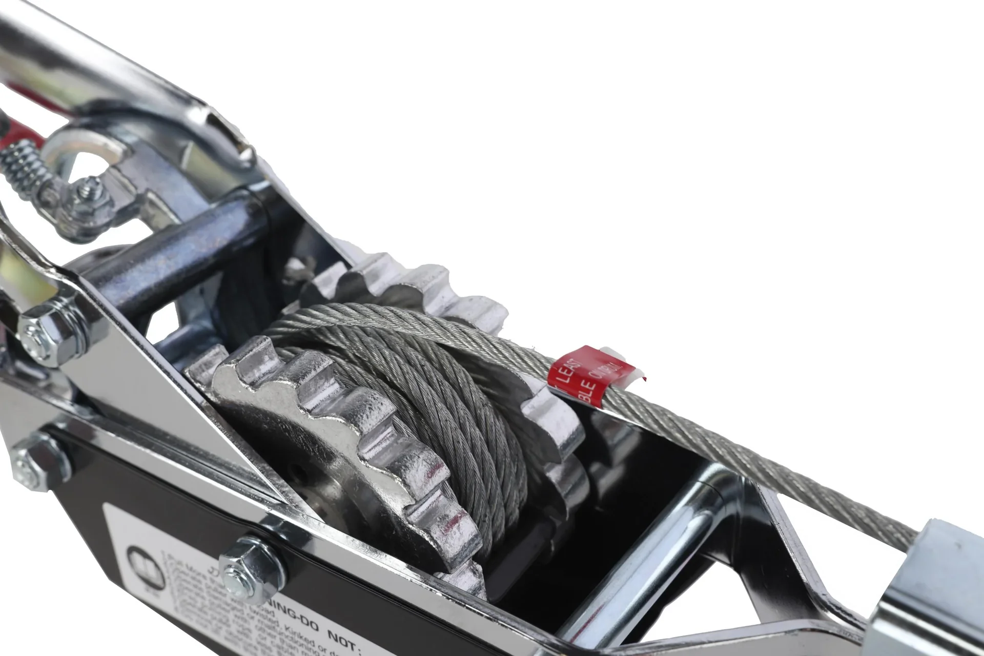 Seilzug mit Ratsche 2 Tonnen - 2