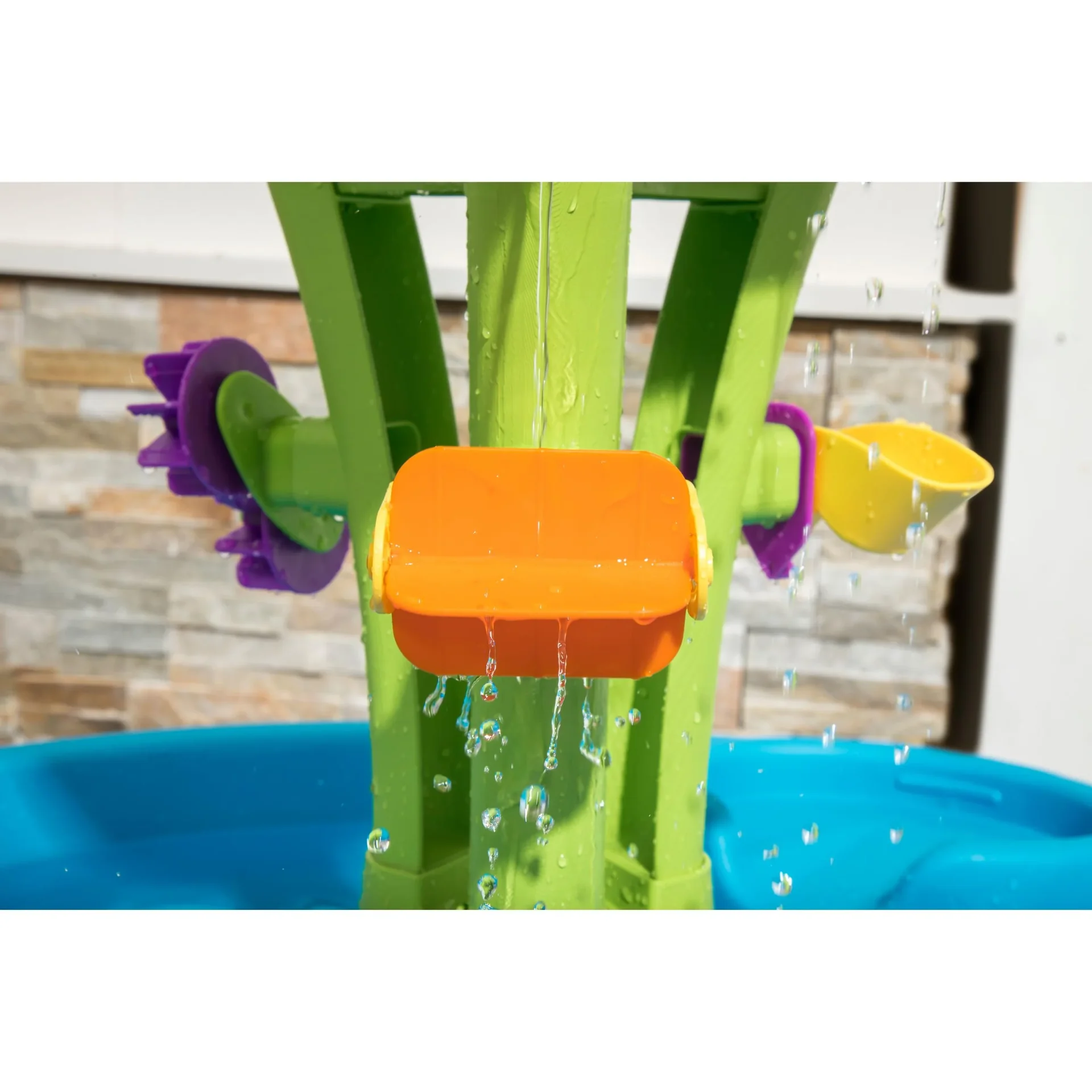 Summer Showers Splash Tower Water Table - 0