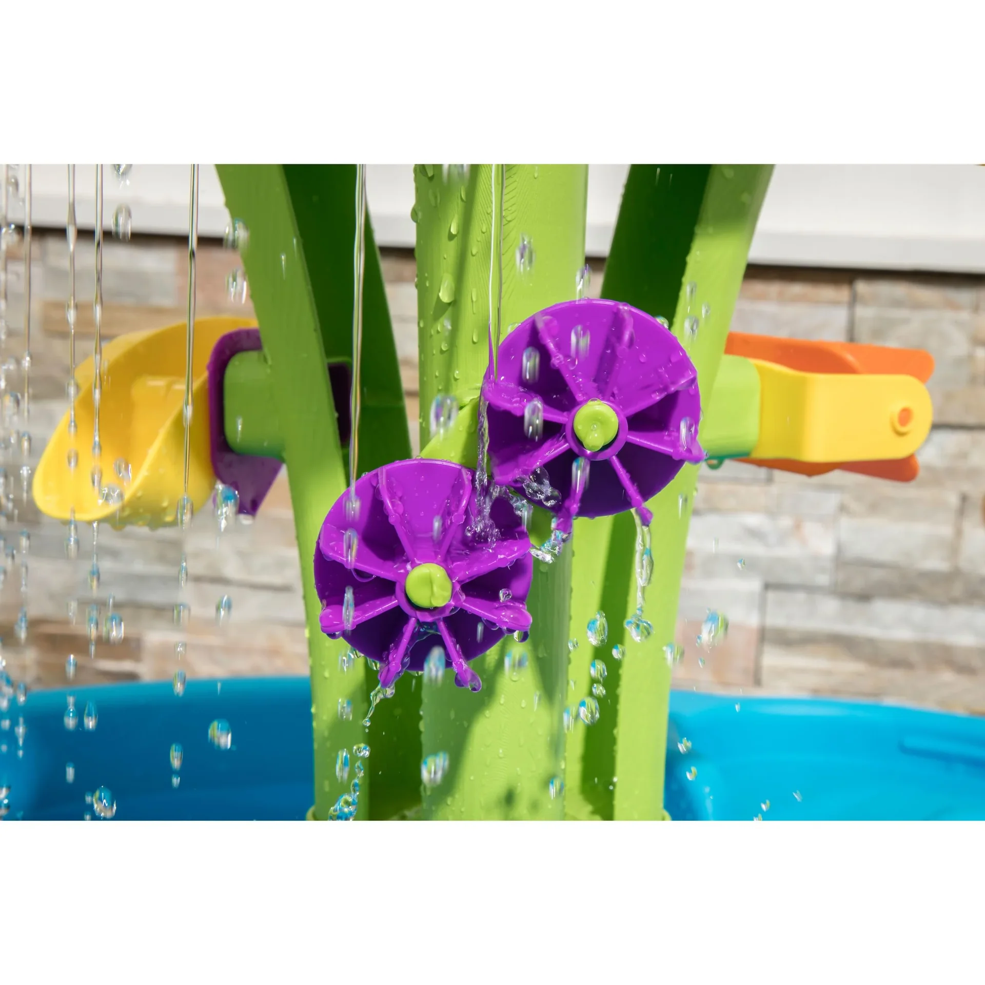 Summer Showers Splash Tower Water Table - 1