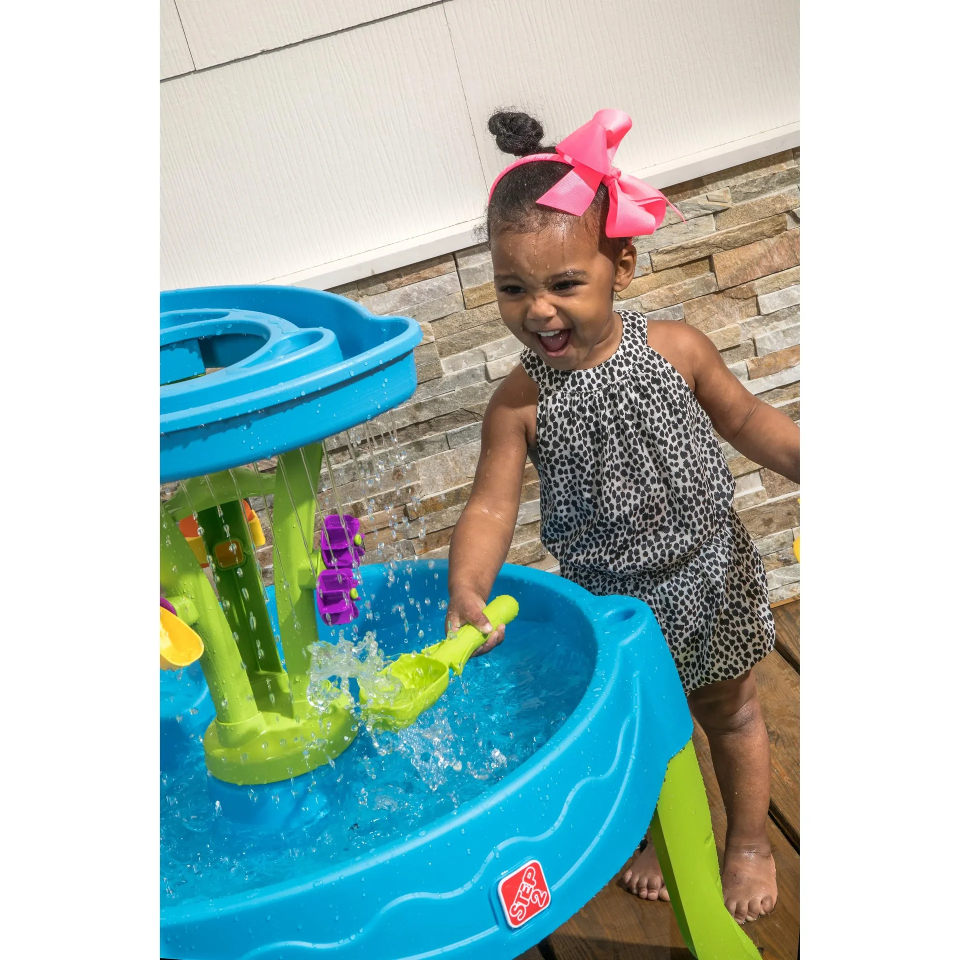 Summer Showers Splash Tower Water Table - 4