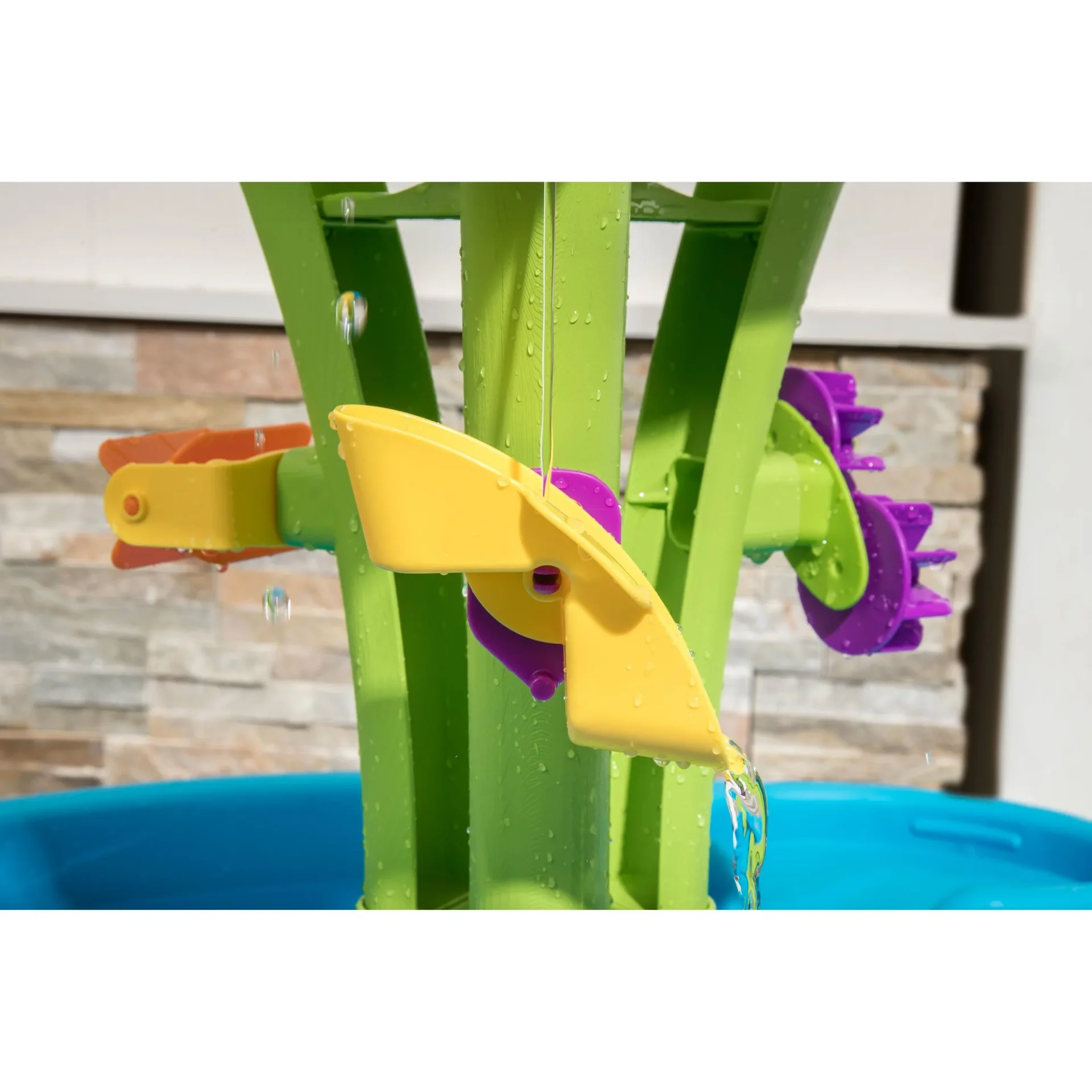 Summer Showers Splash Tower Water Table - 10