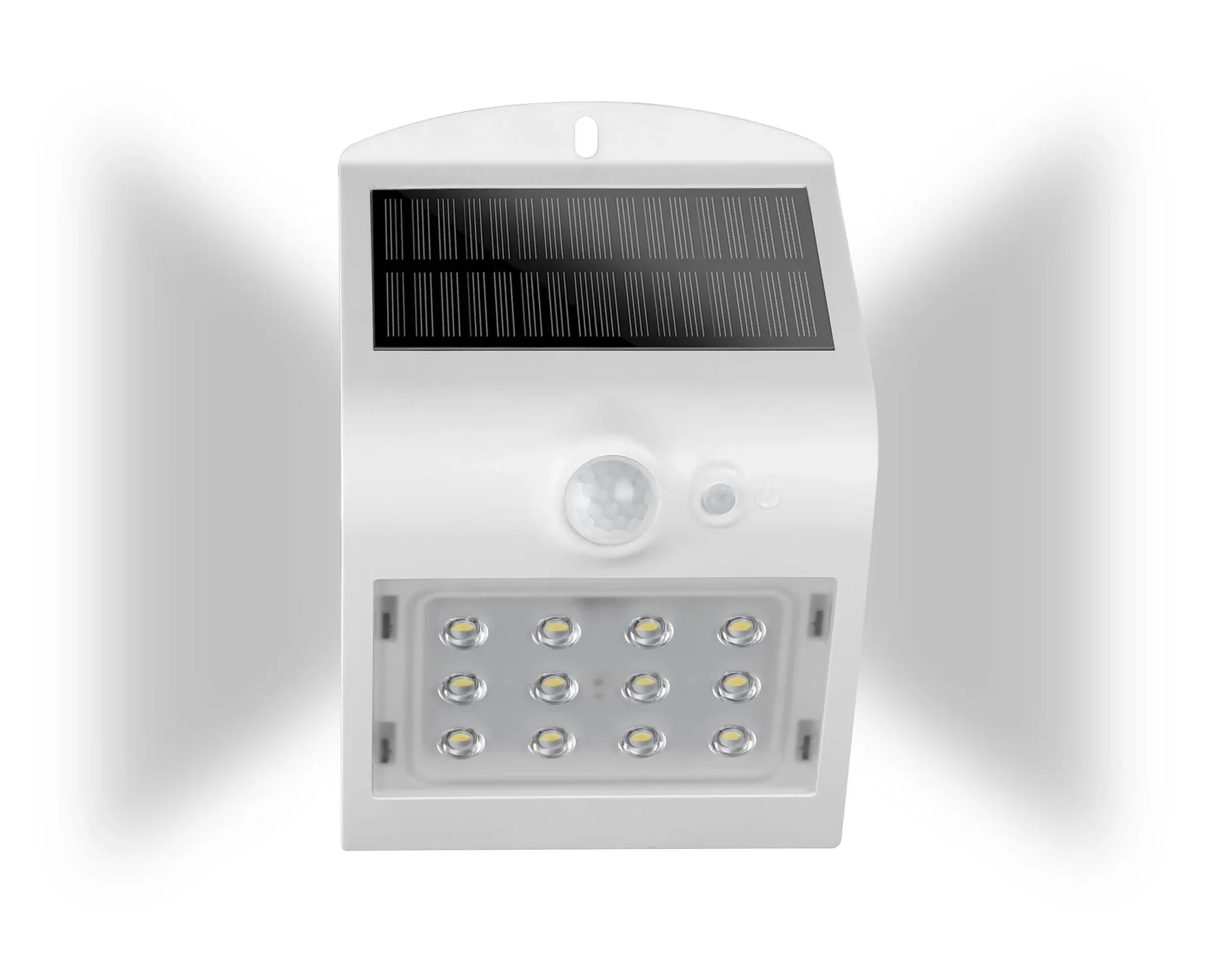 Solar LED Leuchte mit Bewegungsmelder, weiß - 2