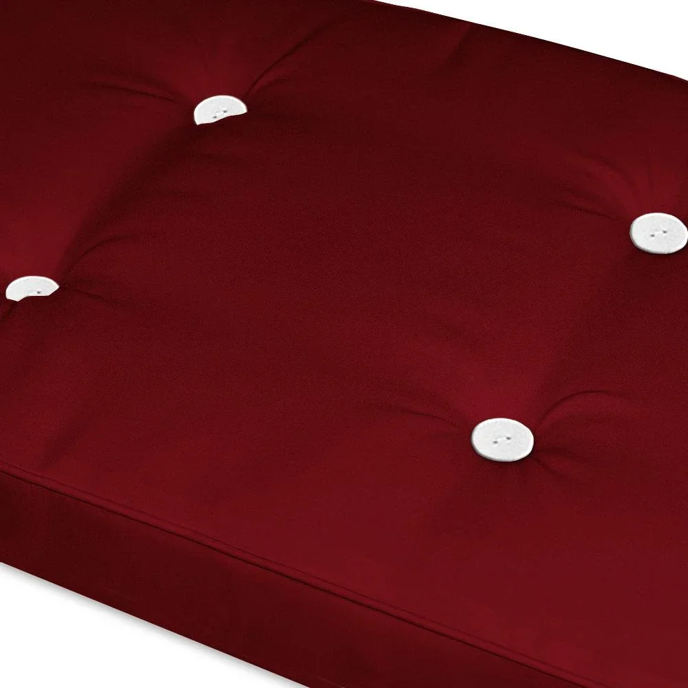 Liegekissen rot 173x43x6cm - 1