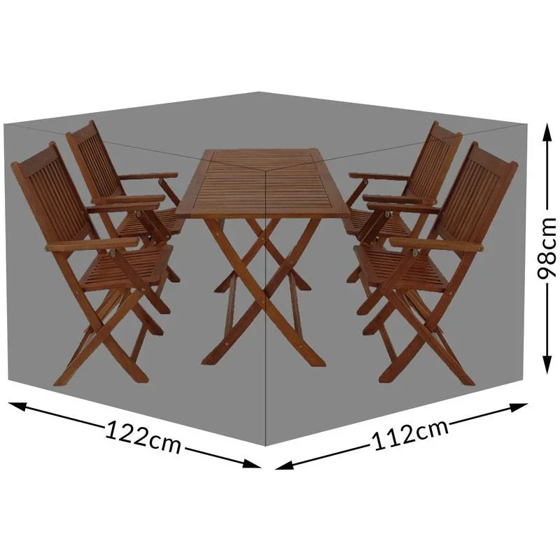 Bezug für Garten-Set "Sydney" 122x112x98cm - 1