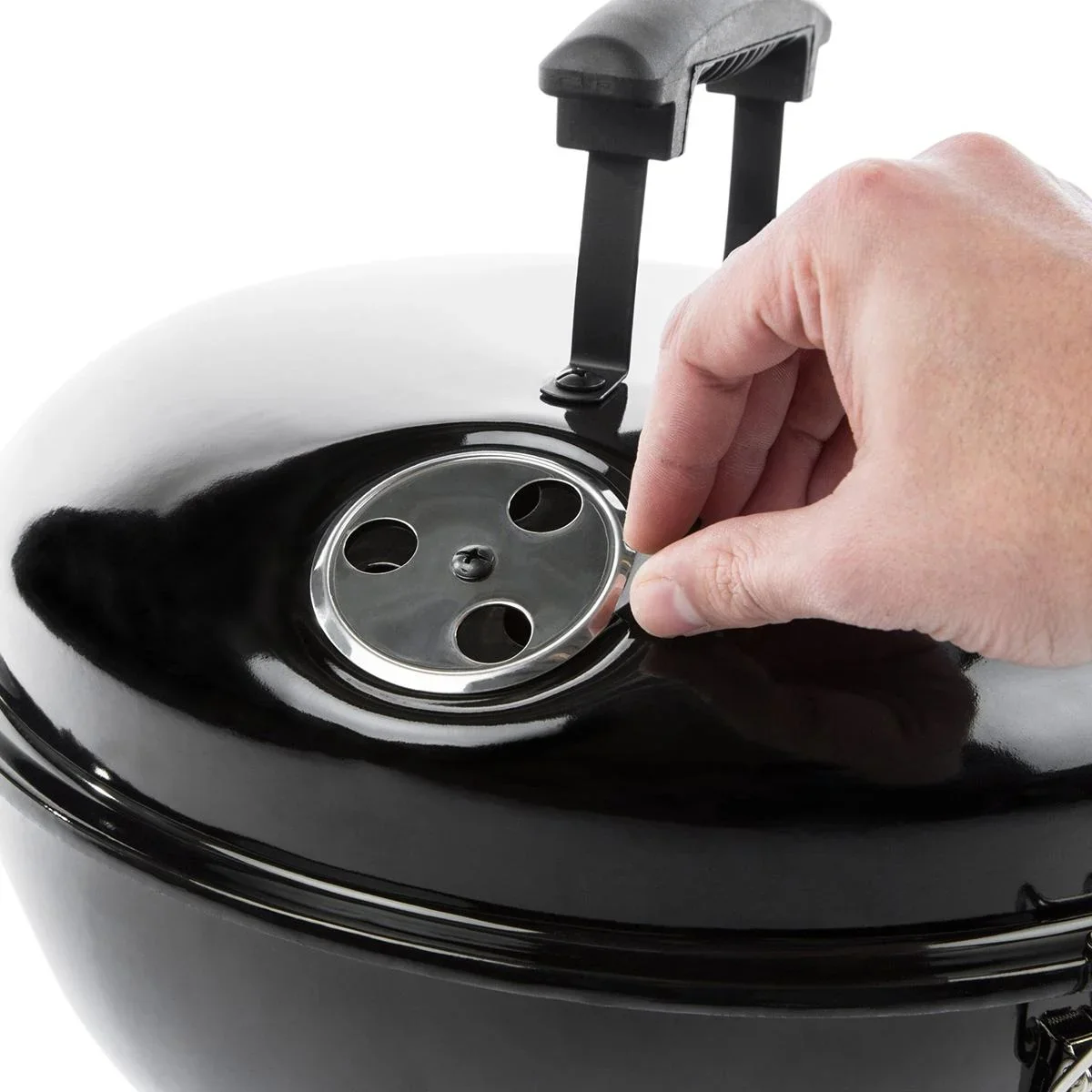 BBQ Runder Tischgrill - Campinggrill - Grillfläche Ø34 cm - 5