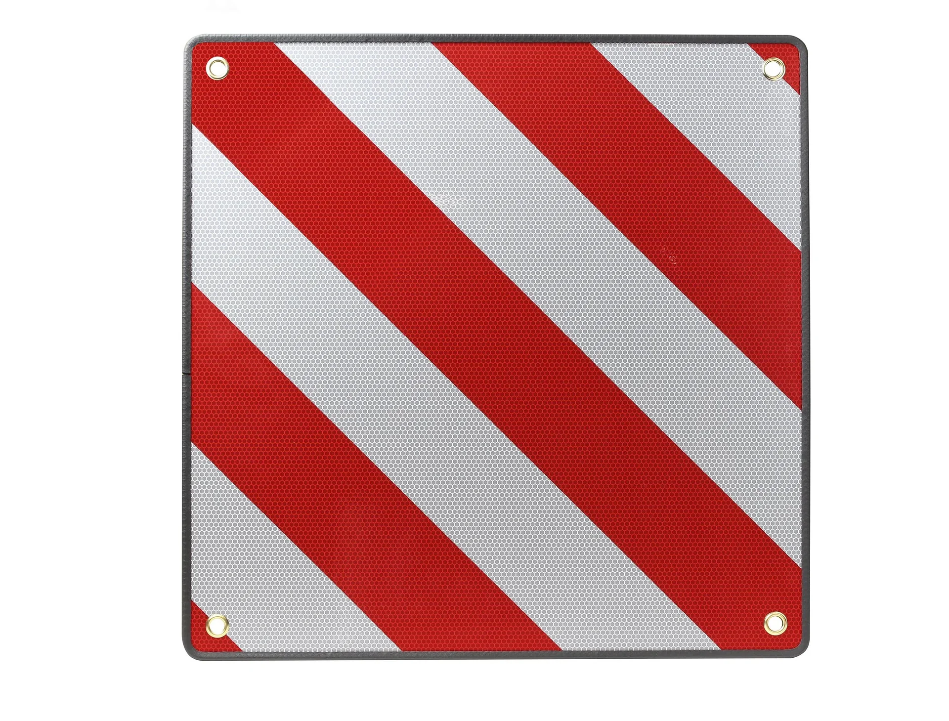 Warntafel für Fahrradträger, 2 in 1, für Spanien & Italien, cas. 50 x 50 cm - 0