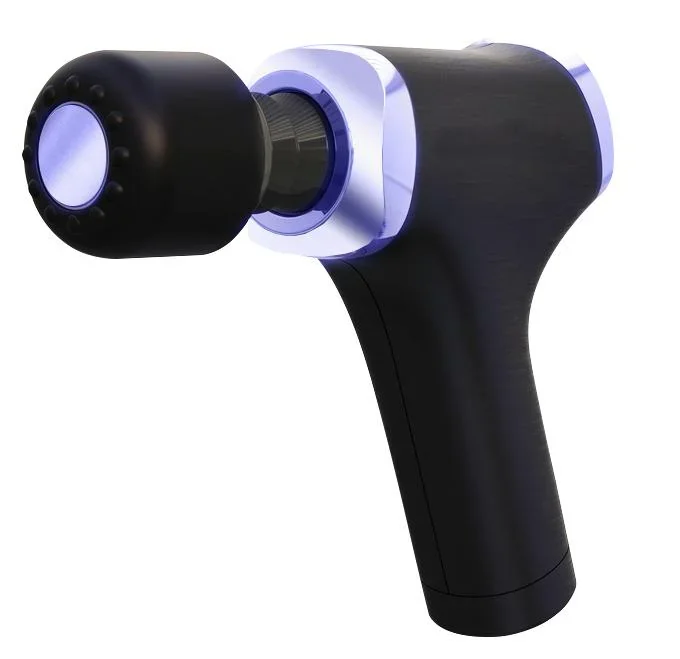 Massage Gun, schwarz / very peri - 0
