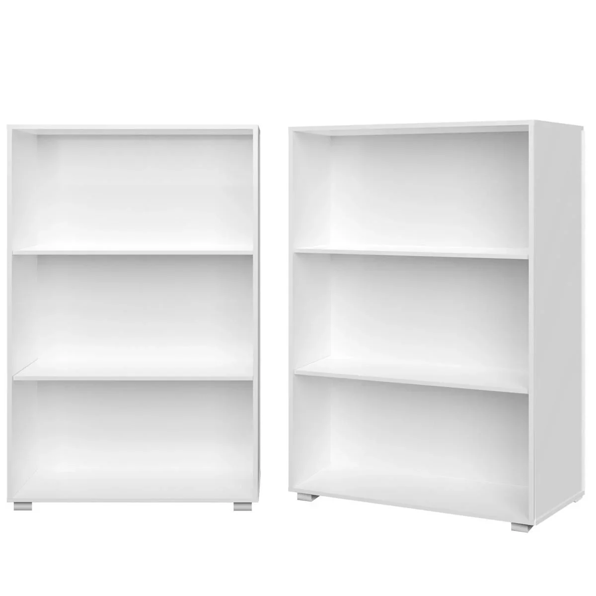 Bücherregal "Vela" Weiß - 3 Fächer - 1