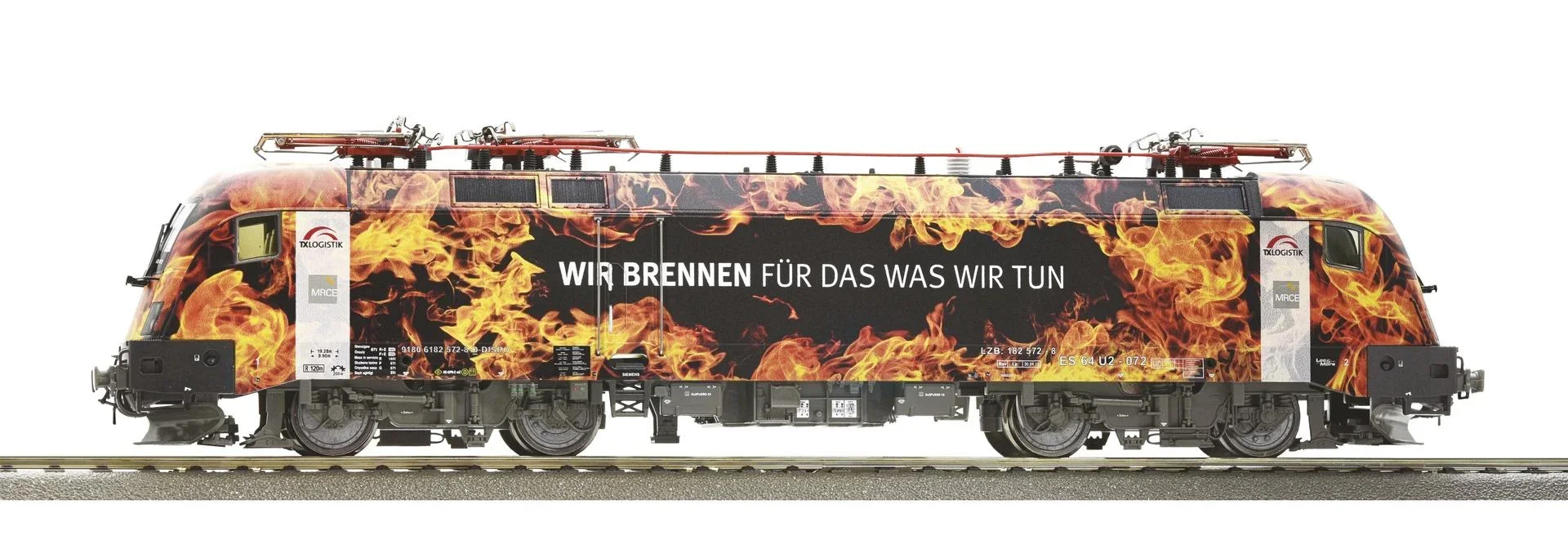 Elektrolokomotive 182 572 der TX-Logistik - 4