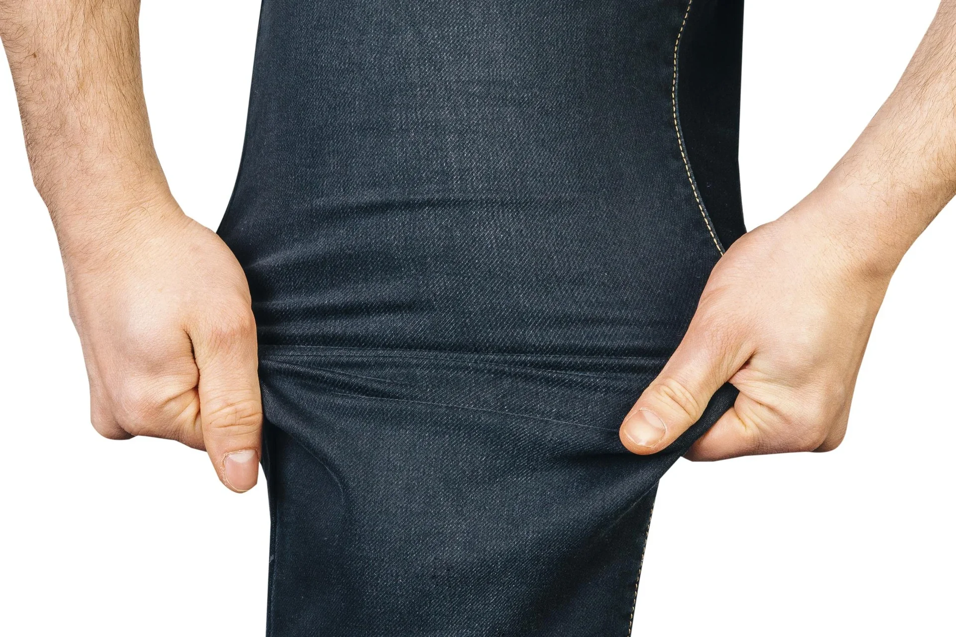 Joggpants aus Stretchdenim, Farbe schwarz, Gr.52 - 7