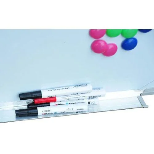 Whiteboard Magnettafel mit Alurahmen inkl. Zubehör 60x45 cm - 4
