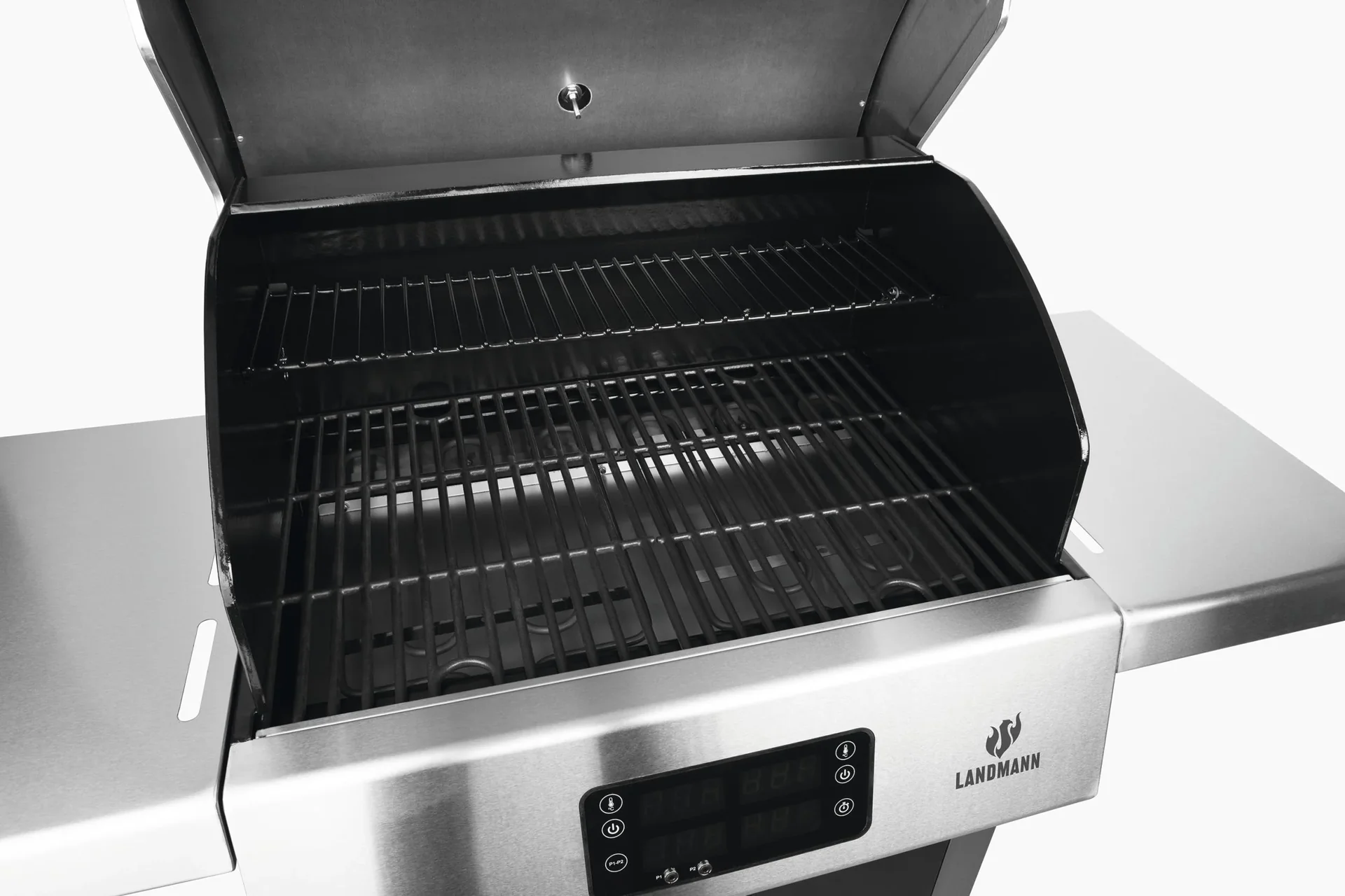 Elektro-Grillwagen EG-II-590, Silberfarben - 3