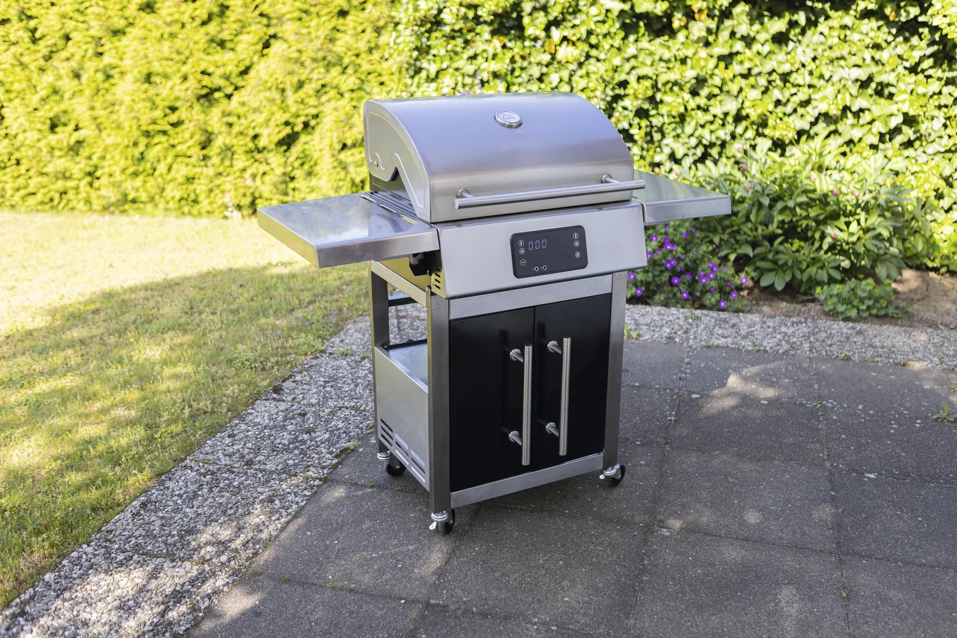 Elektro-Grillwagen EG-II-590, Silberfarben - 10