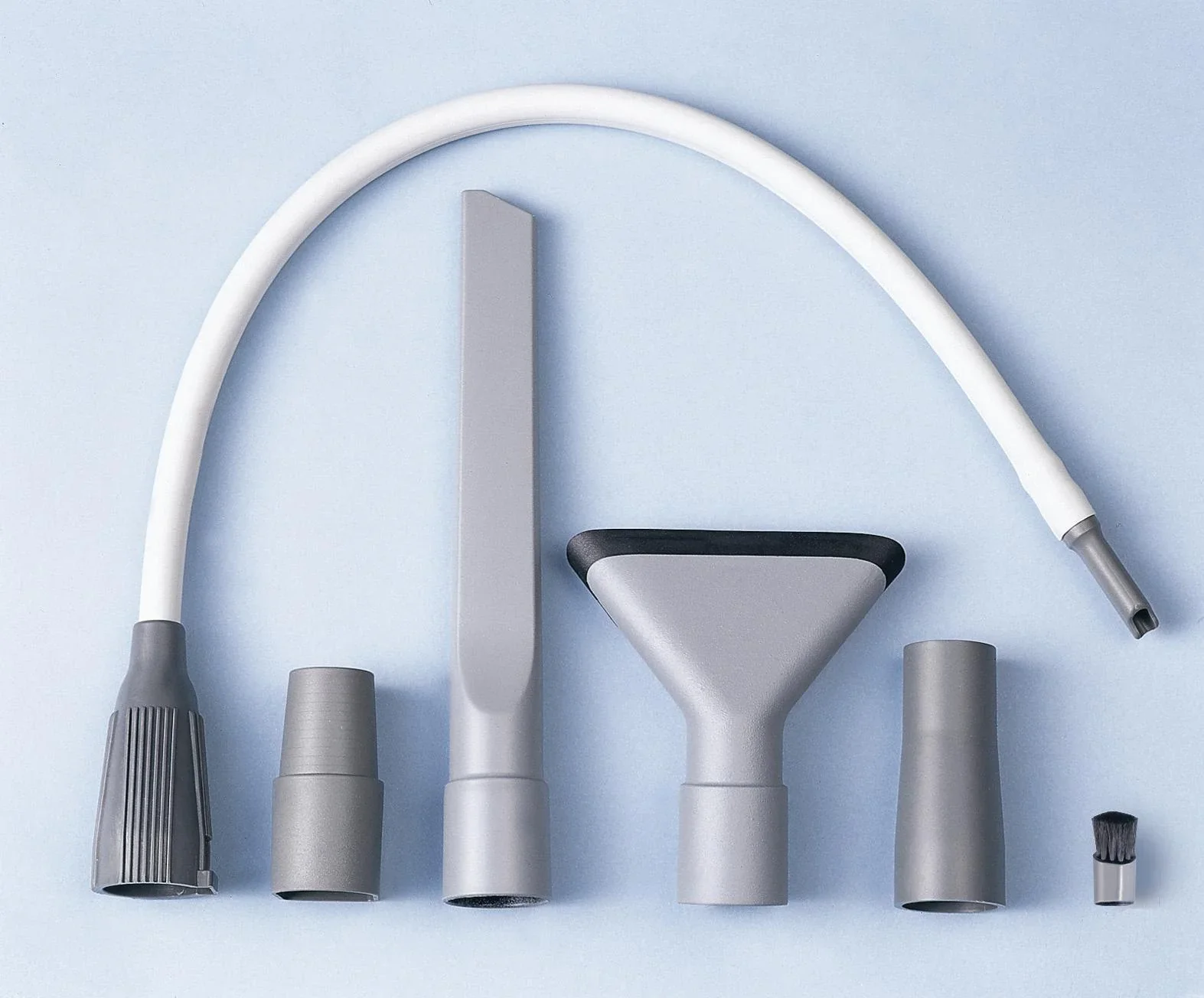 Staubsauger-Düsen-Set "Flexi Clean", 5-teilig + Gratis DAZU Pinselaufsatz, - 0