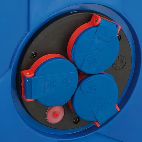 Kabeltrommel Garant IP44, Durchmesser 290mm, Spezialkunststoff,3 x 230V Steckdose, 25m RN Kabel - 1
