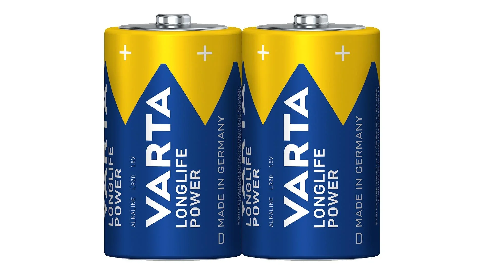 LONGLIFE Power Mono D Alkaline Batterie - 2 Stück - 1