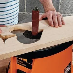 Oszillierende Schleifmaschine TSPS450 - 450W - 37x29,5 cm - 7