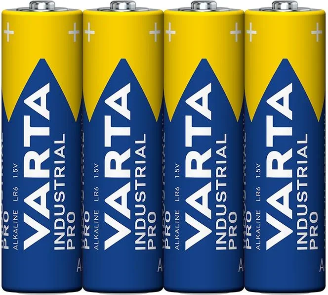 INDUSTRIAL PRO Mignon (AA) Alkaline Batterie - 4 Stück - 0