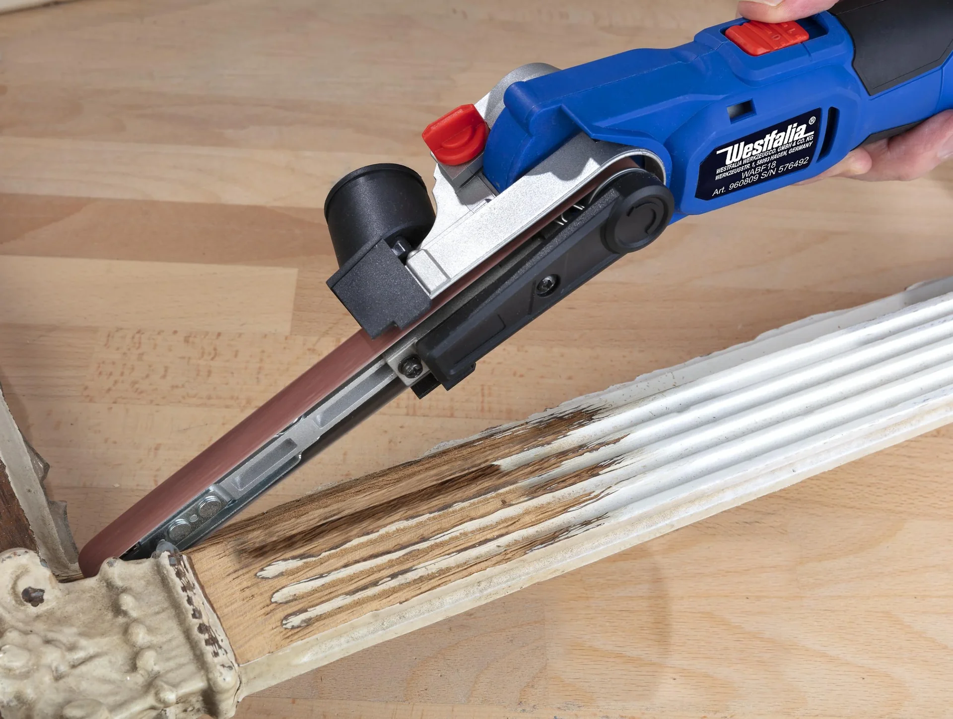 Akku Bandfeile 18 V Li-Ion WABF18 – ohne Akku und Ladegerät- - 5