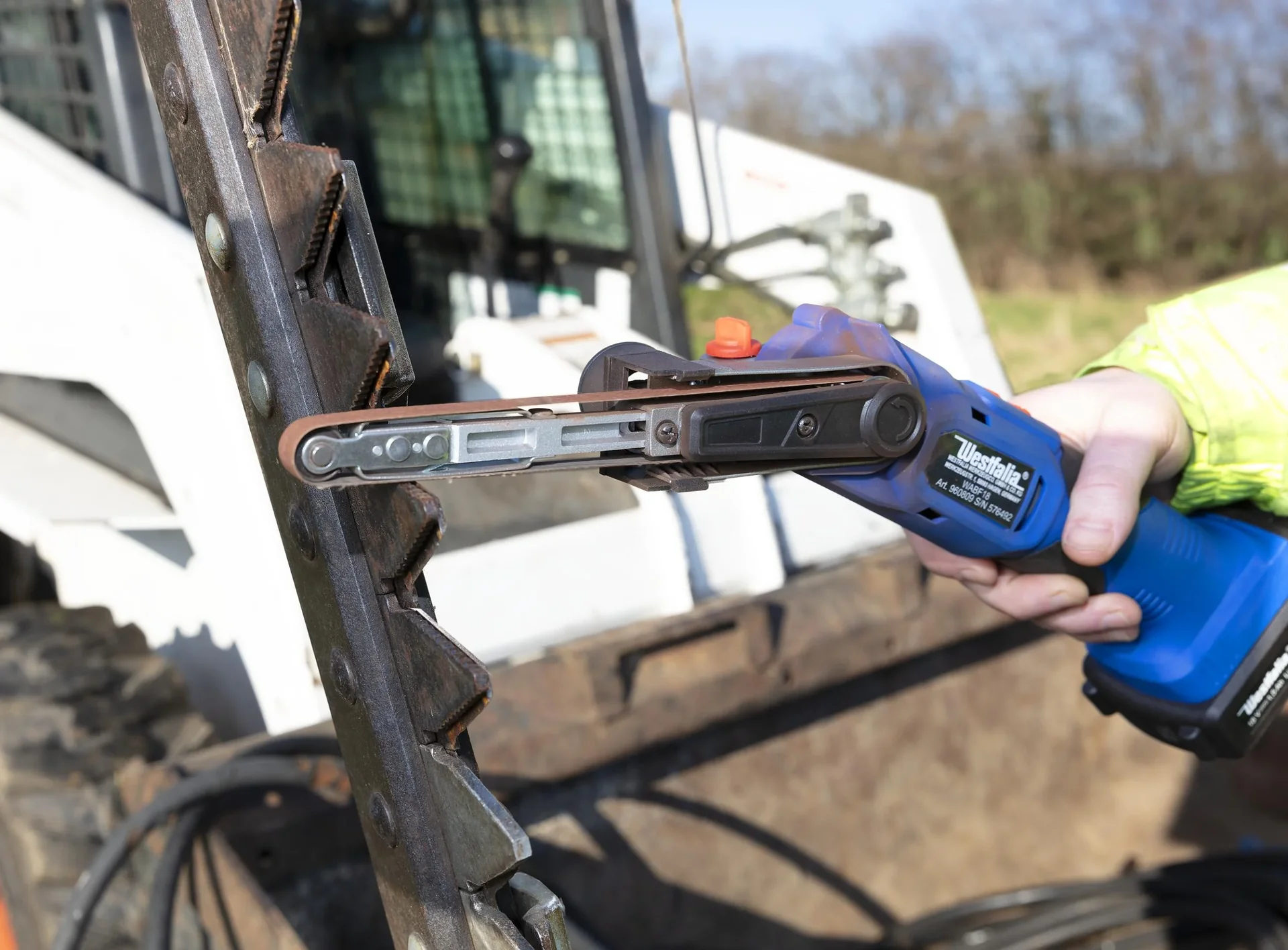 Akku Bandfeile 18 V Li-Ion WABF18 – ohne Akku und Ladegerät- - 7