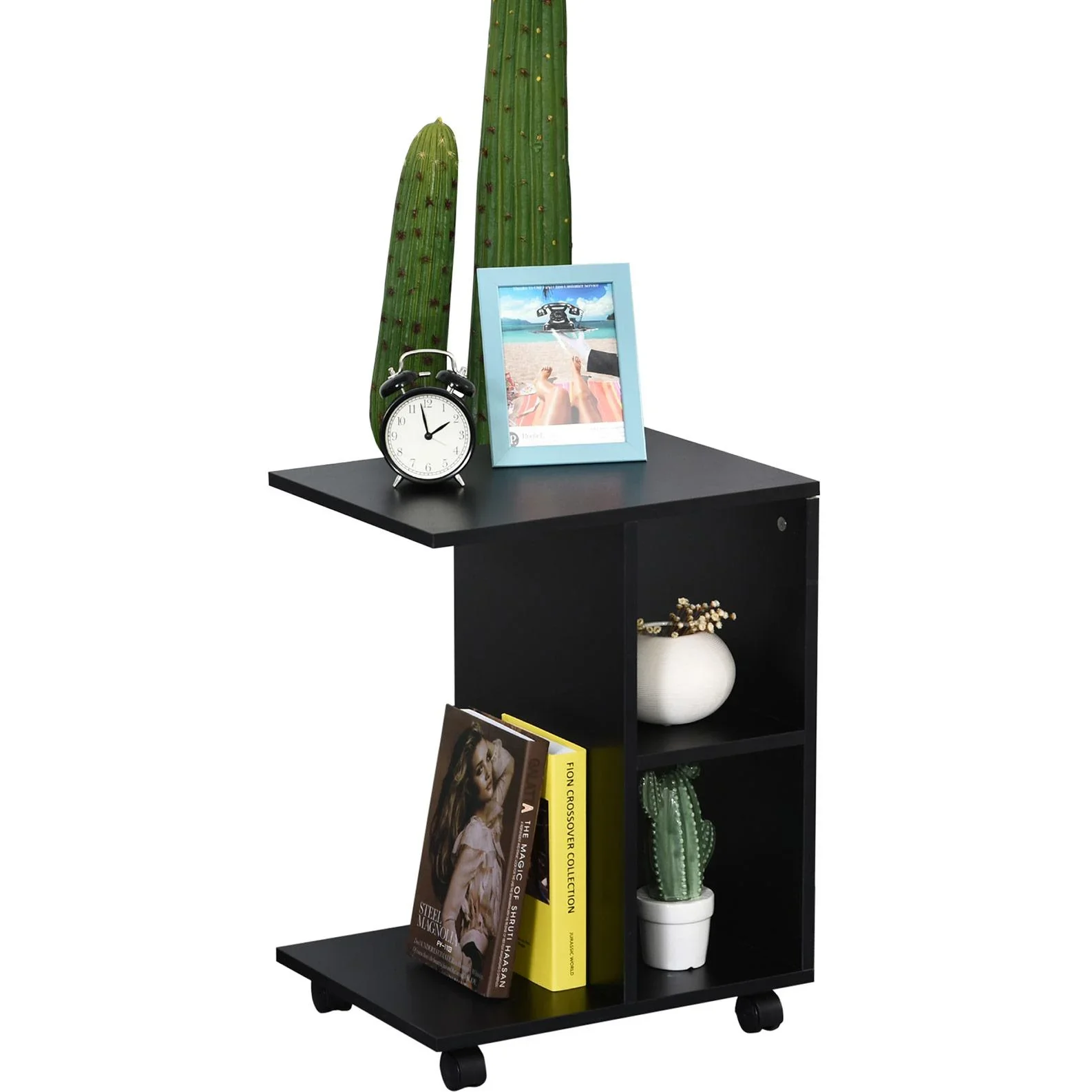 Beistelltisch, schwarz - 2