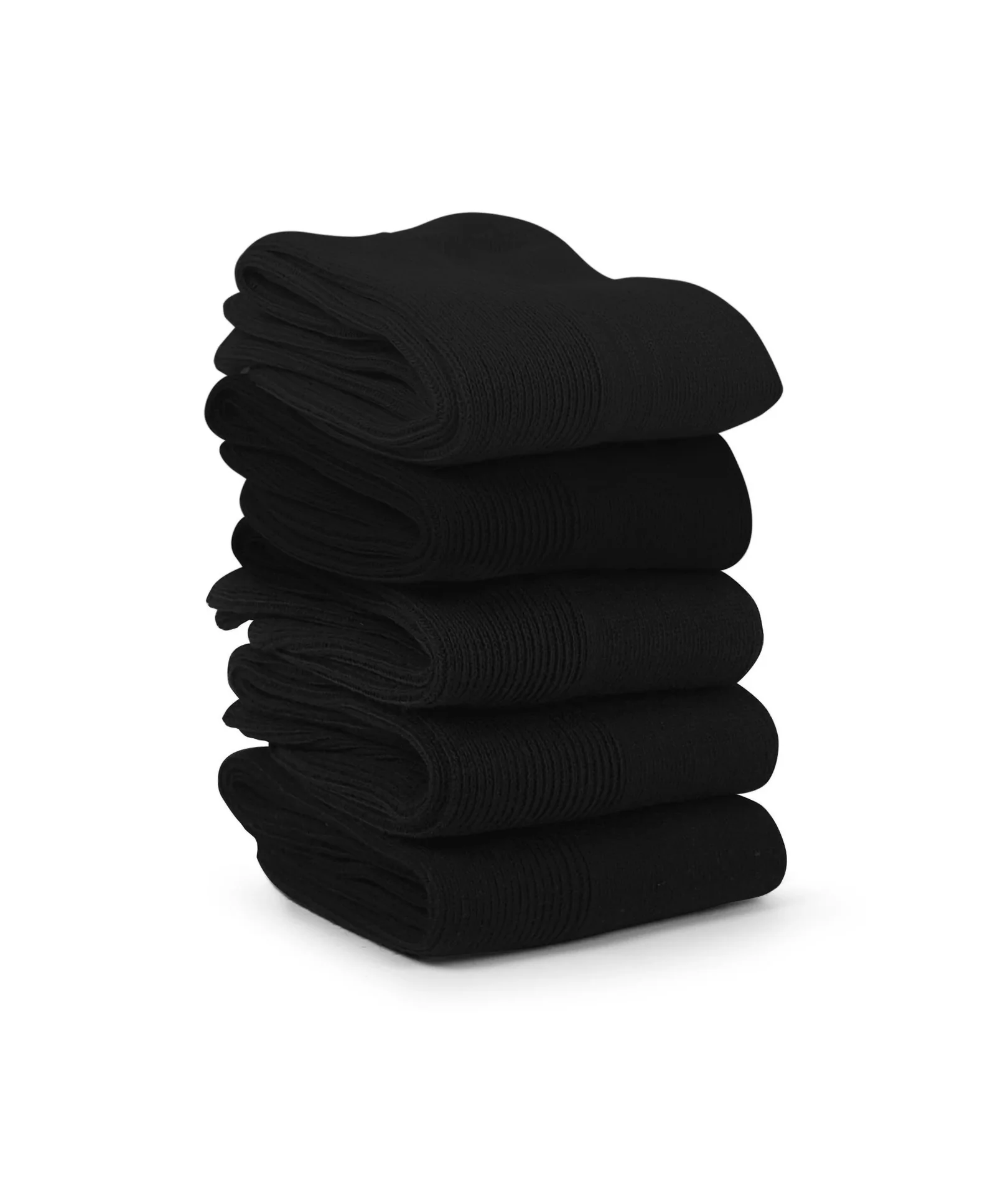 Wohlfühlsocken, schwarz sortiert, Größe 43 - 46, 5er Paar - 0