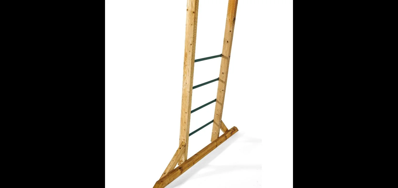 Holz Klettergerüst Monkey Bars, Outdoor-Klettergerüst für Kinder, Kletternetz, Leiter, Monkey Bars - 1