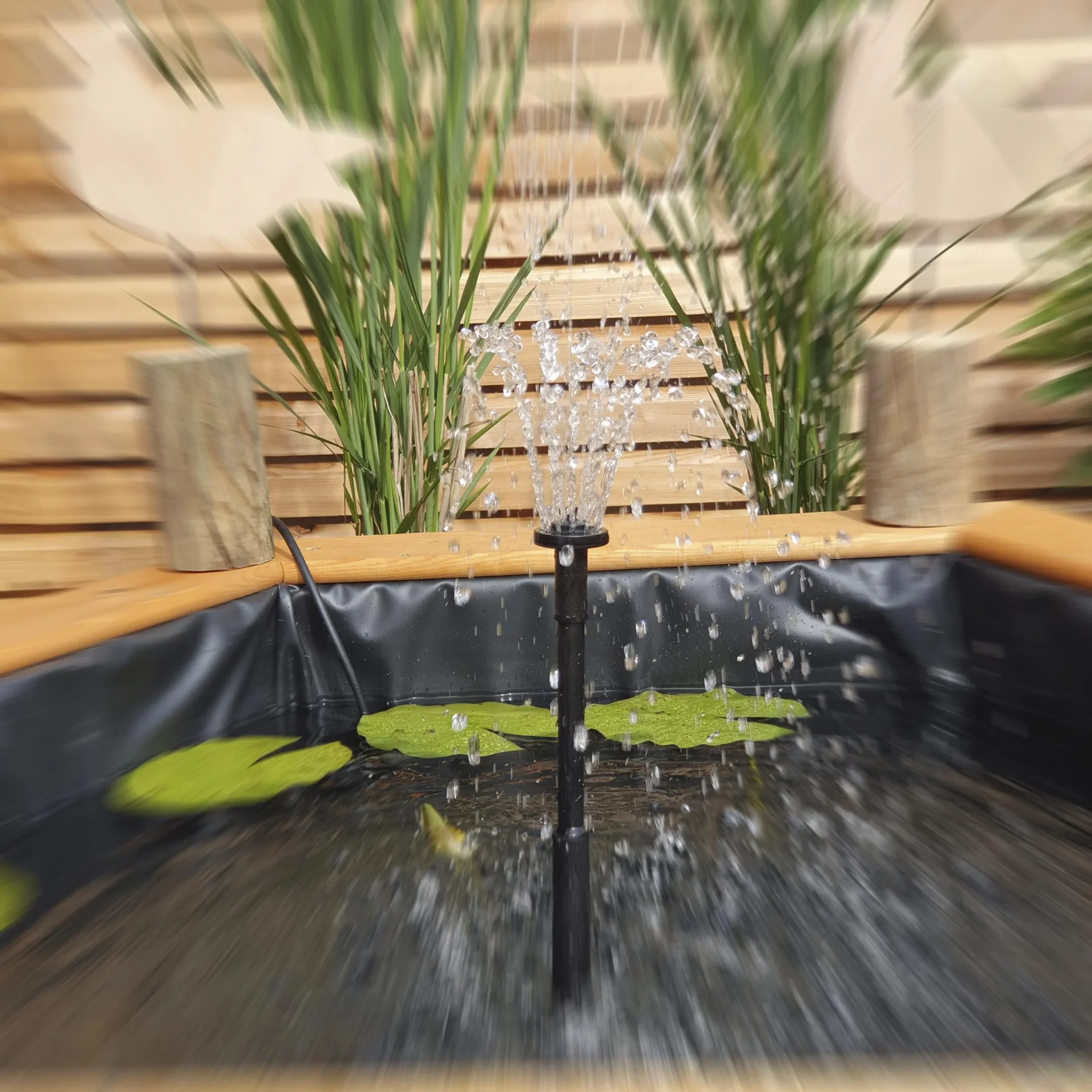 Sechseck-Hochteich 100 cm - 2