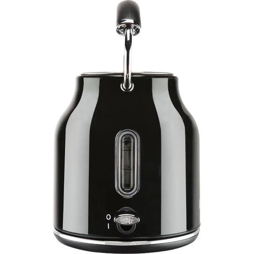 Nostalgischer Wasserkocher Deluxe - Schwarz - Retro-Design - 1,7 l - 0