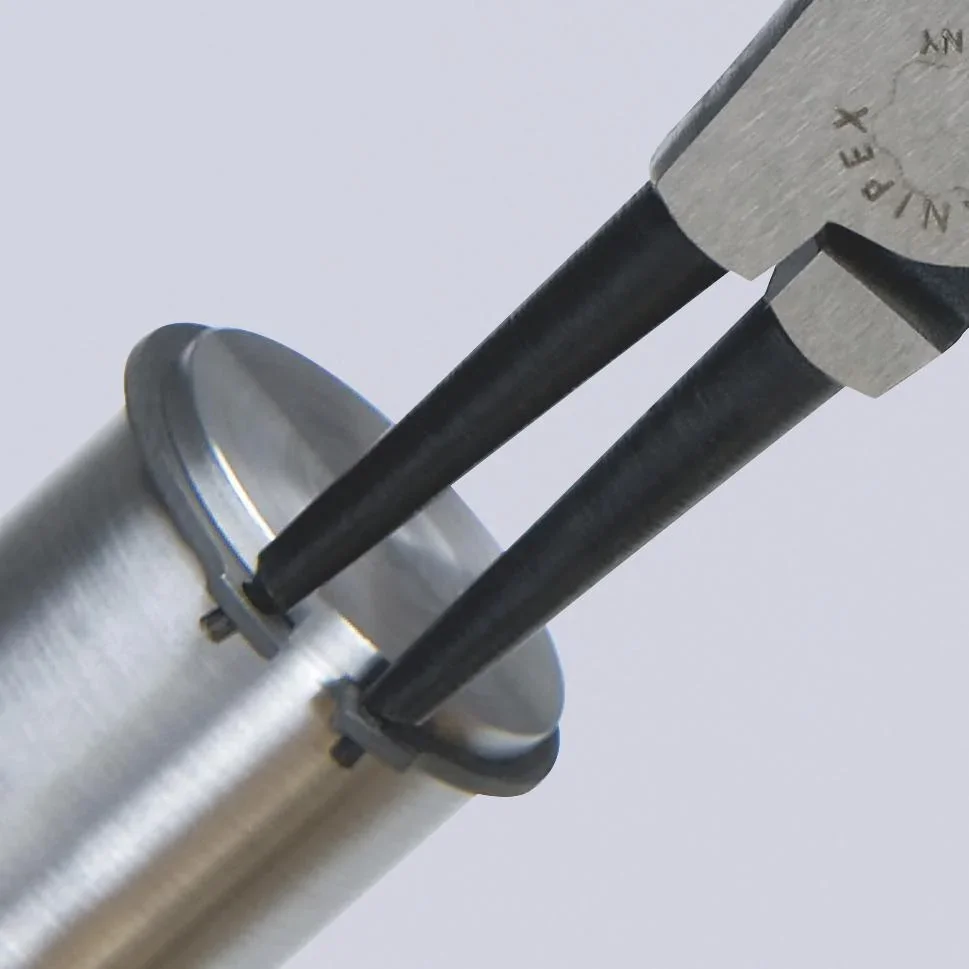 Sicherungsringzange für Außenringe auf Wellen mit Kunststoff überzogen schwarz atramentiert poliert 180 mm - 0