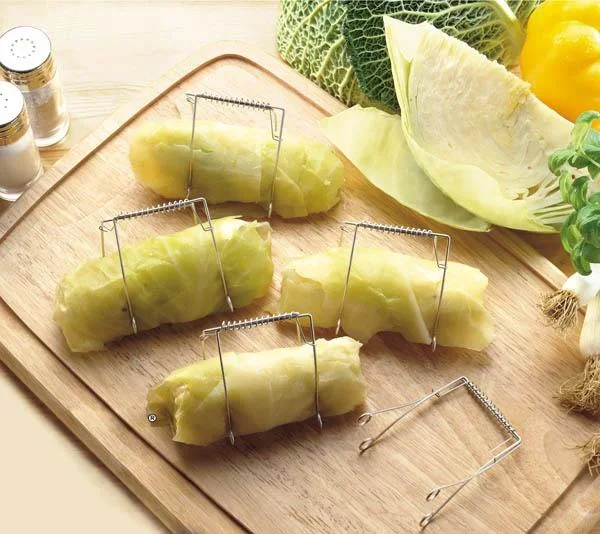 Rouladen-Klammern, Edelstahl, 10er-Set - 1