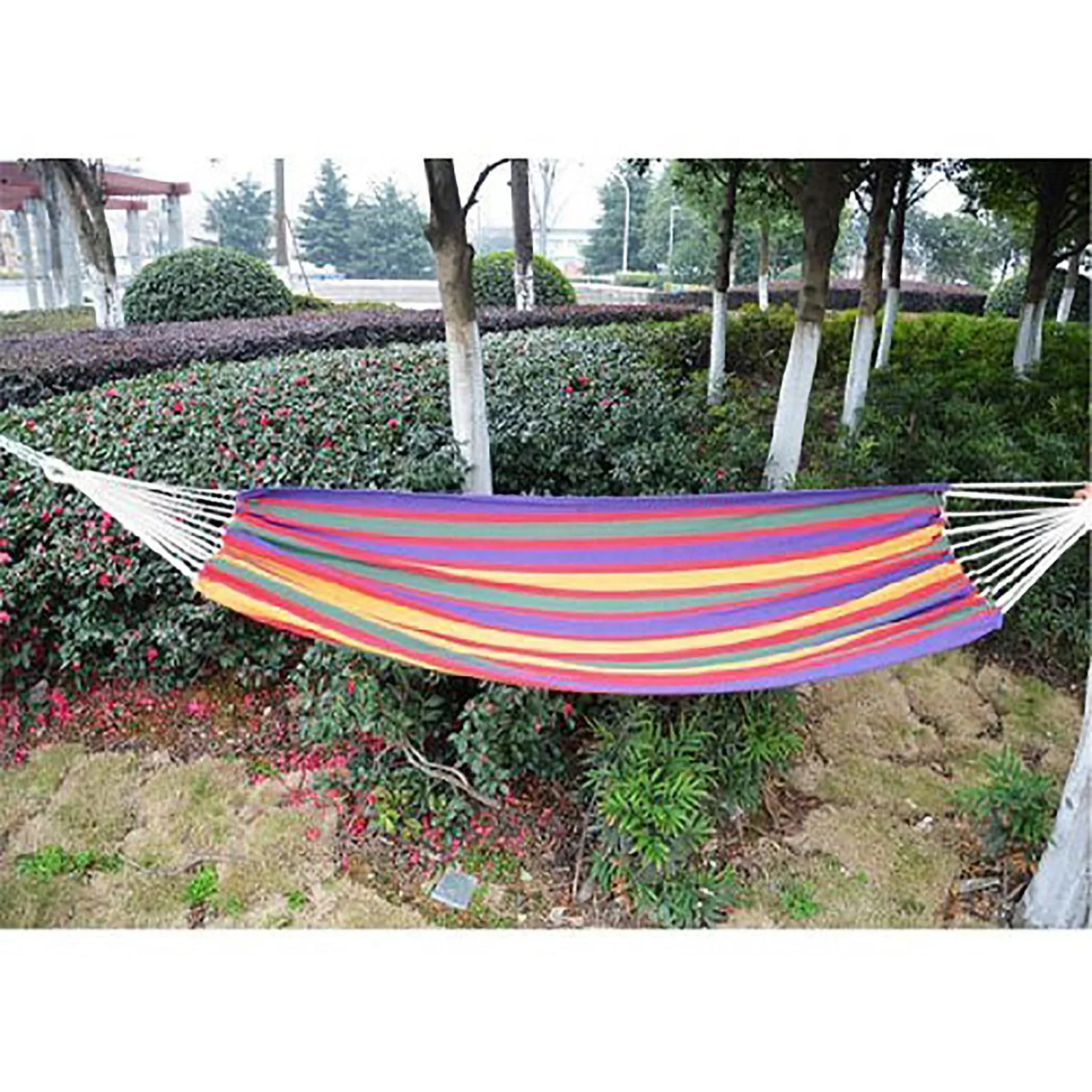 Hängematte Mehrpersonen 150kg Bunt 200x100cm - 1