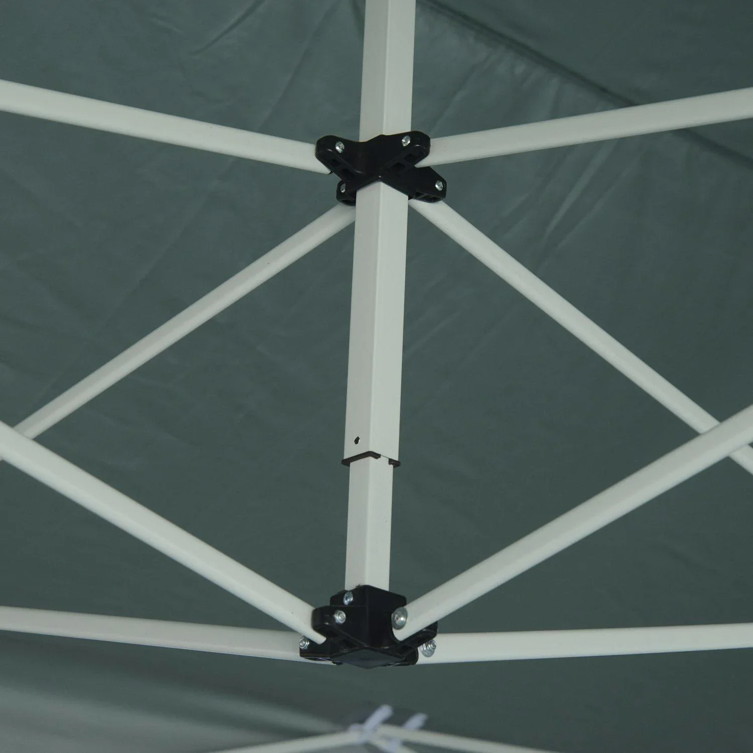 Faltpavillon 3x4.5m Grün Pavillon Faltzelt Partyzelt Gartenzelt Metall - 3