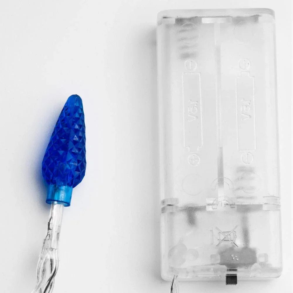 LED-Weihnachtsbaumlichter - Tannenzapfenform - 0