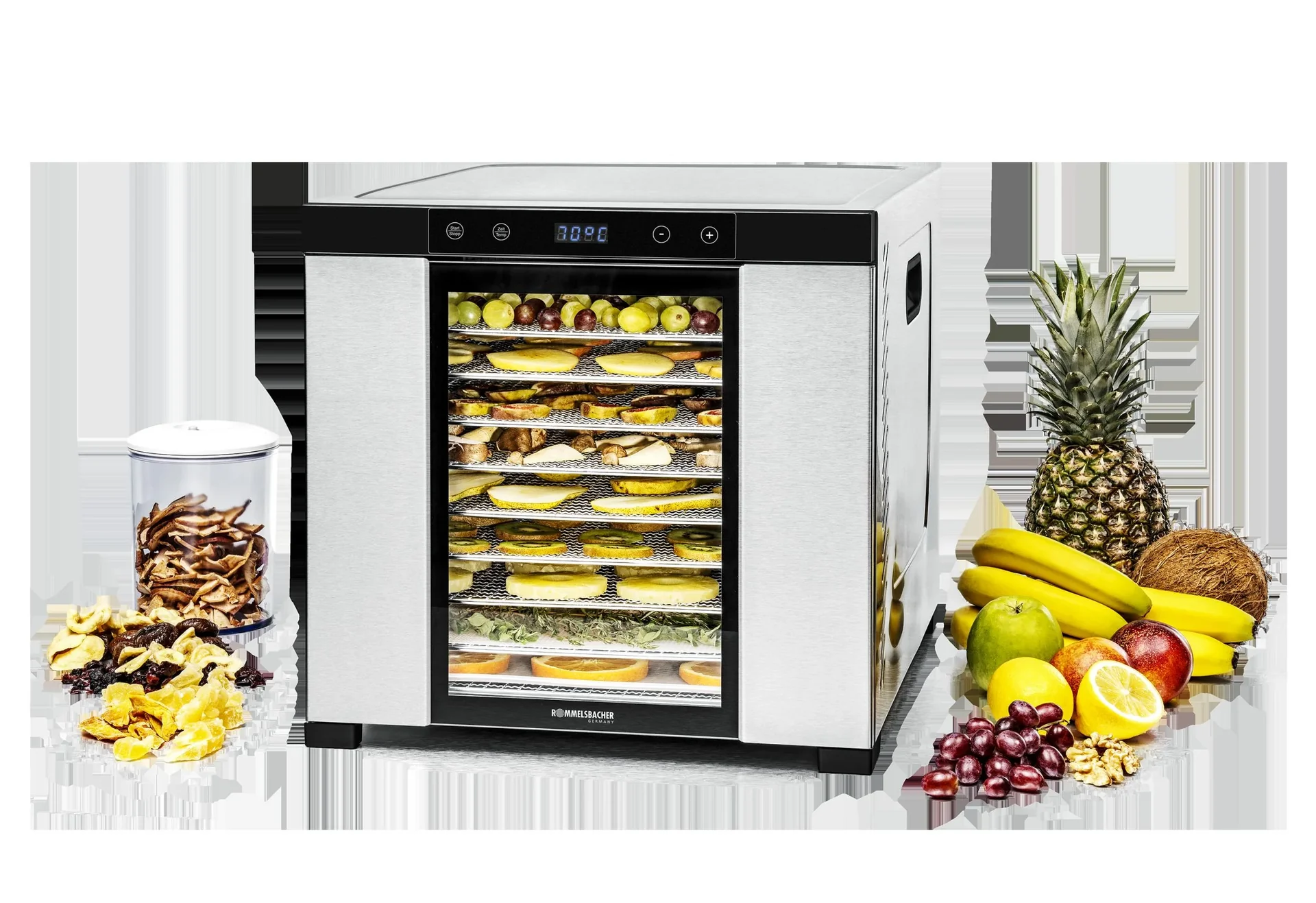 Dörrautomat „DA 1000“, Edelstahl, 1000 Watt - 1