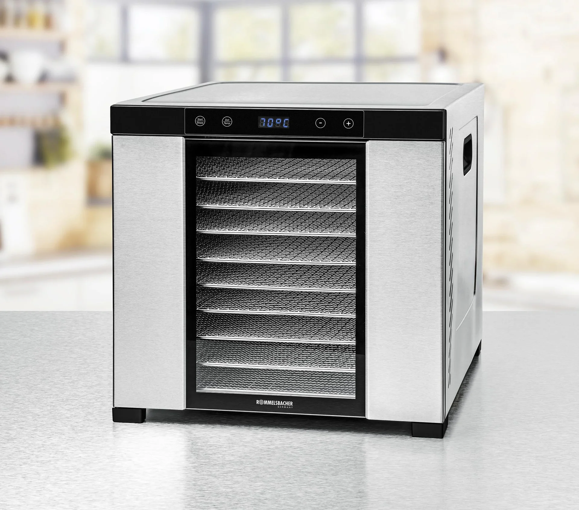 Dörrautomat „DA 1000“, Edelstahl, 1000 Watt - 4