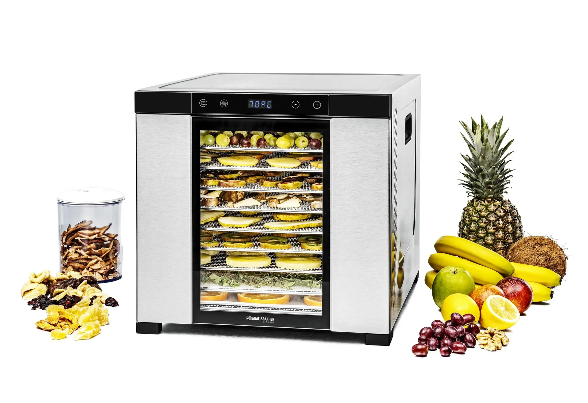 Dörrautomat „DA 1000“, Edelstahl, 1000 Watt - 5