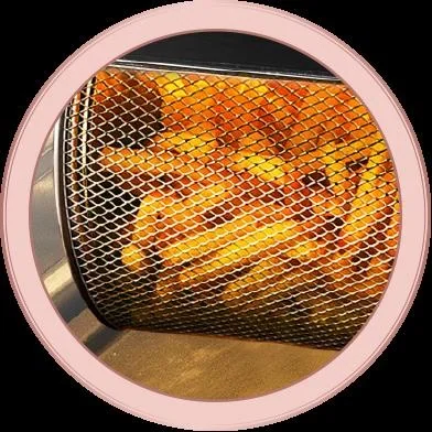 Digitale Heißluftfritteuse XXL mit Grillfunktion, 12 l - 0