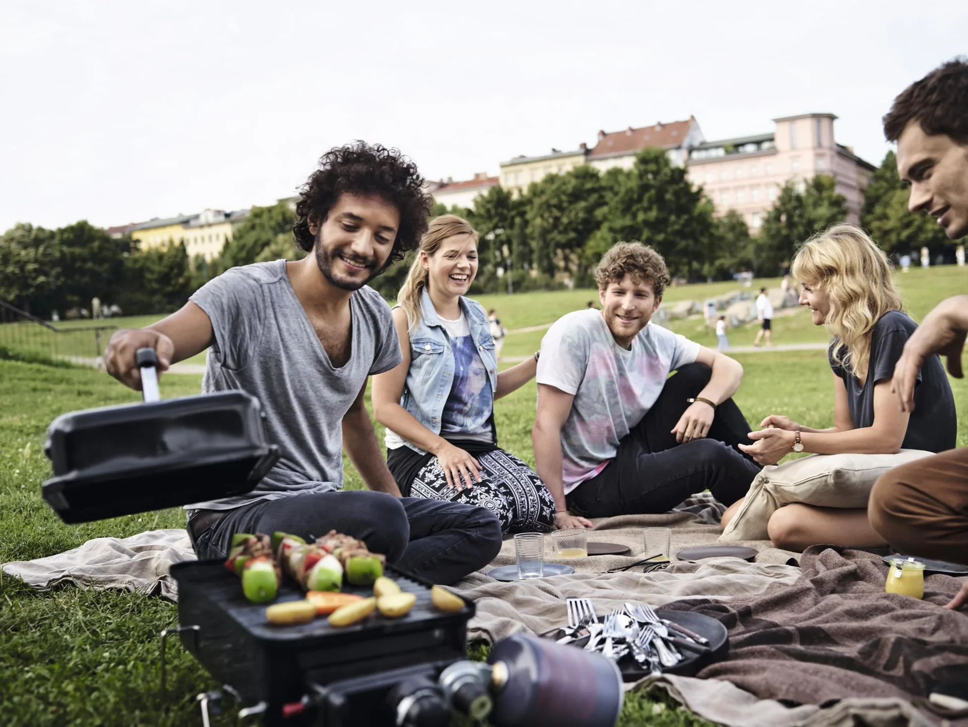 Gasgrill Go-Anywhere Gas, Black - 0