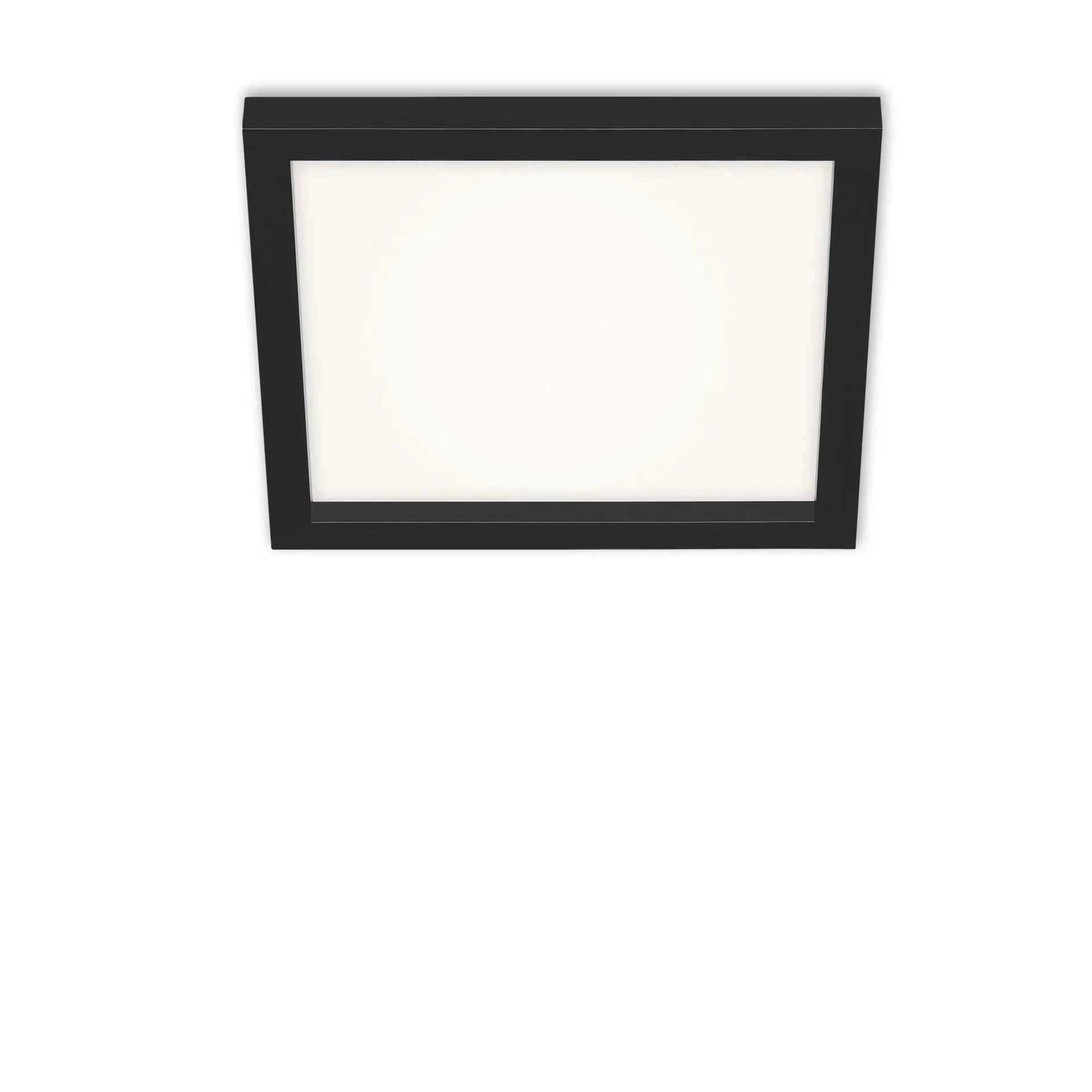 LED Deckenleuchte, viereckig, 29,5 cm, CCT, 18 Watt, schwarz - 5