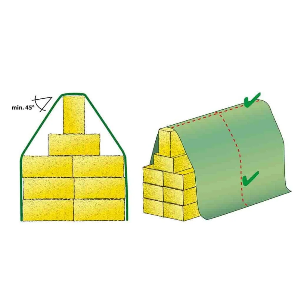 Strohvlies Schutzvliese 140g/m² 13m x 25m (325m²)-3