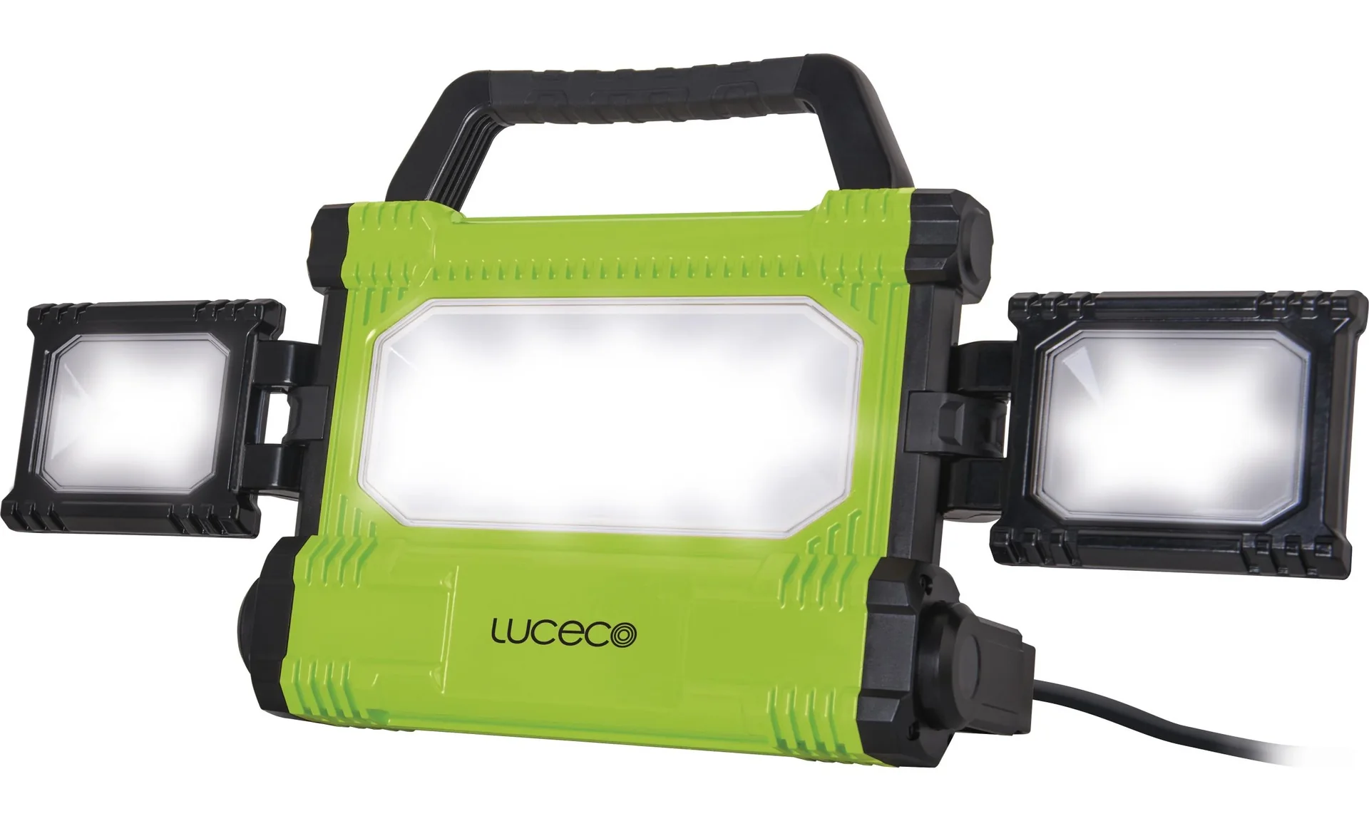 Schwenkbare LED Arbeitsleuchte mit 3 Leuchtflächen, 50 Watt - 0