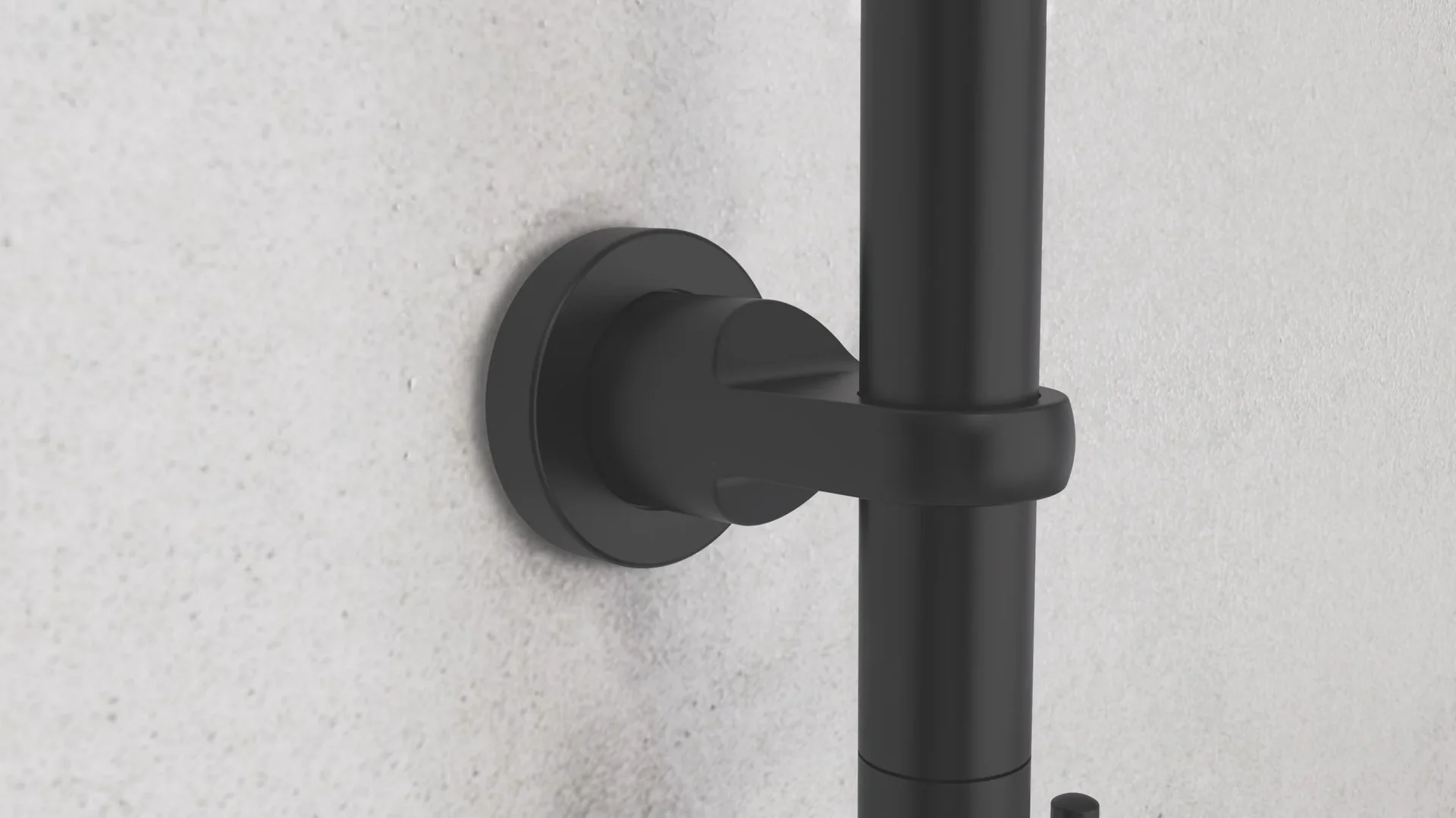 Überkopf-Brauseset "Mallorca", Schwarz matt - 6