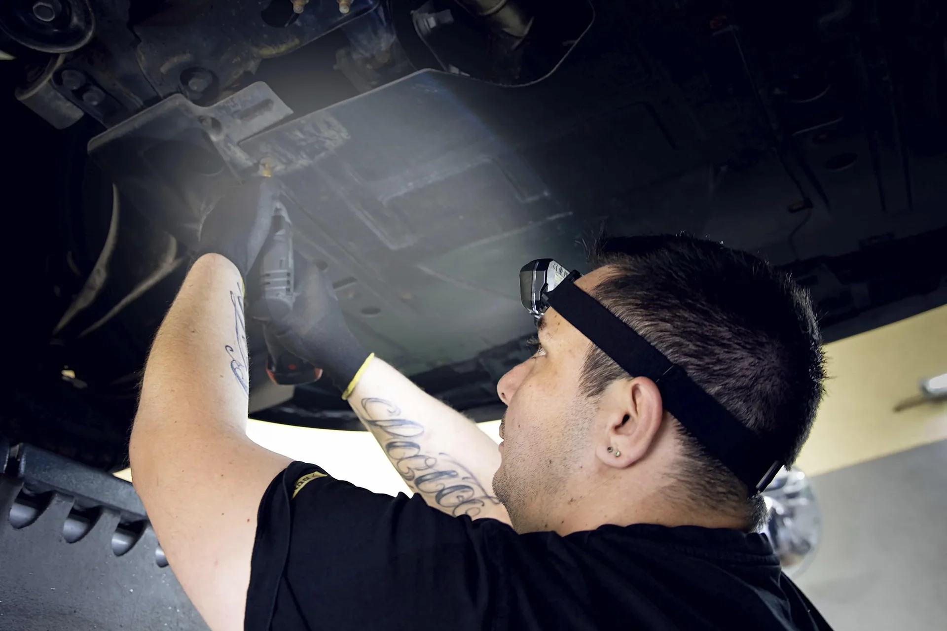 LED Sensor-Kopfleuchte mit Akku, IP65 - 7