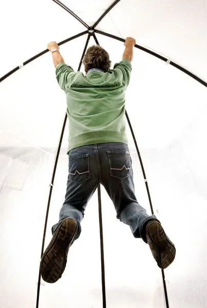 Folien Gewächshaus "Tropical Island", Gr. L - Ø 240, 200 cm hoch - 2