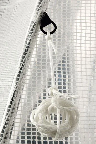 Folien Gewächshaus "Tropical Island", Gr. L - Ø 240, 200 cm hoch - 4